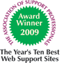 Ten Best Web Support Sites of 2009