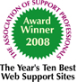 Ten Best Web Support Sites of 2008