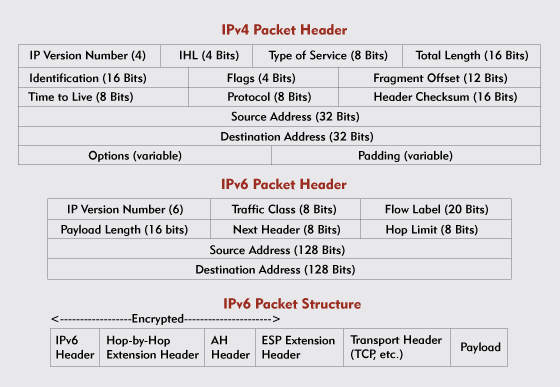 Ipv6 Packet Header